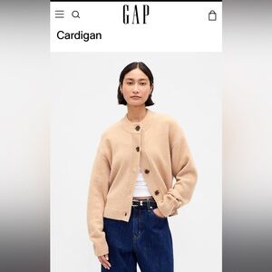 Gap oversized chunky cardigan